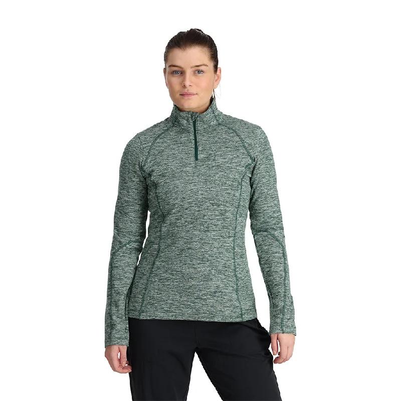 Womens Accord Half Zip - Cypress Green