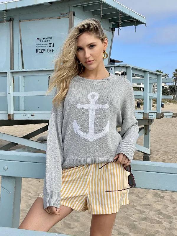 Avah Anchor Cotton Sweater