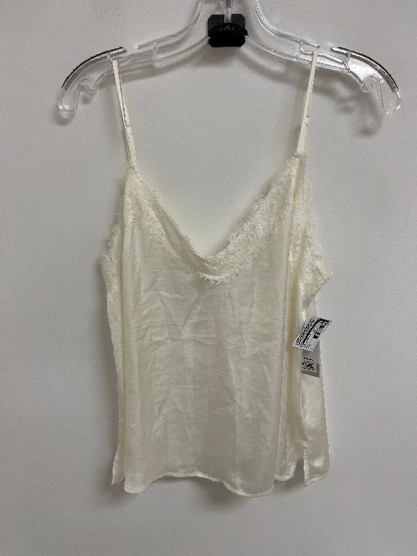 Top Sleeveless By Bp In Cream, Size: L