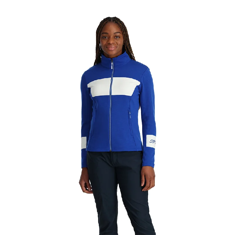 Womens Speed Full Zip - Electric Blue