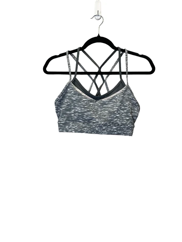 Athletic Bra By Cmc In Grey, Size: S