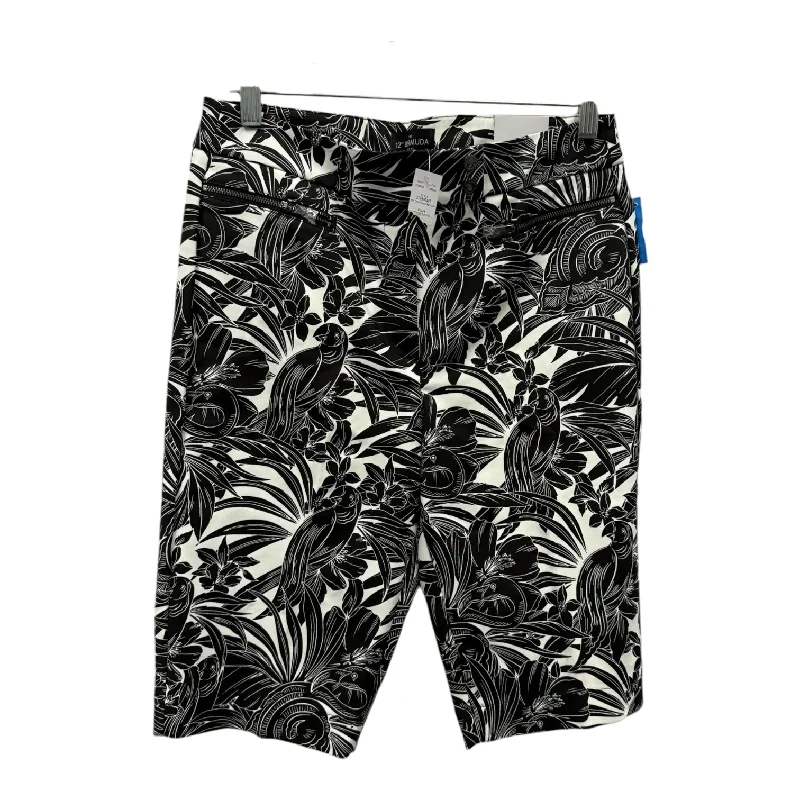 Shorts By White House Black Market In Black & White, Size:4