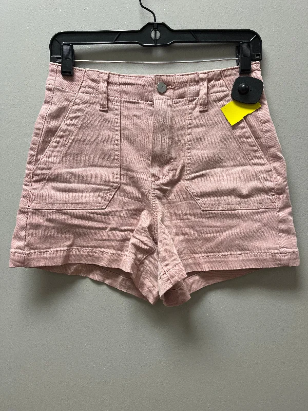 Shorts By Paige In Pink Denim, Size: 4