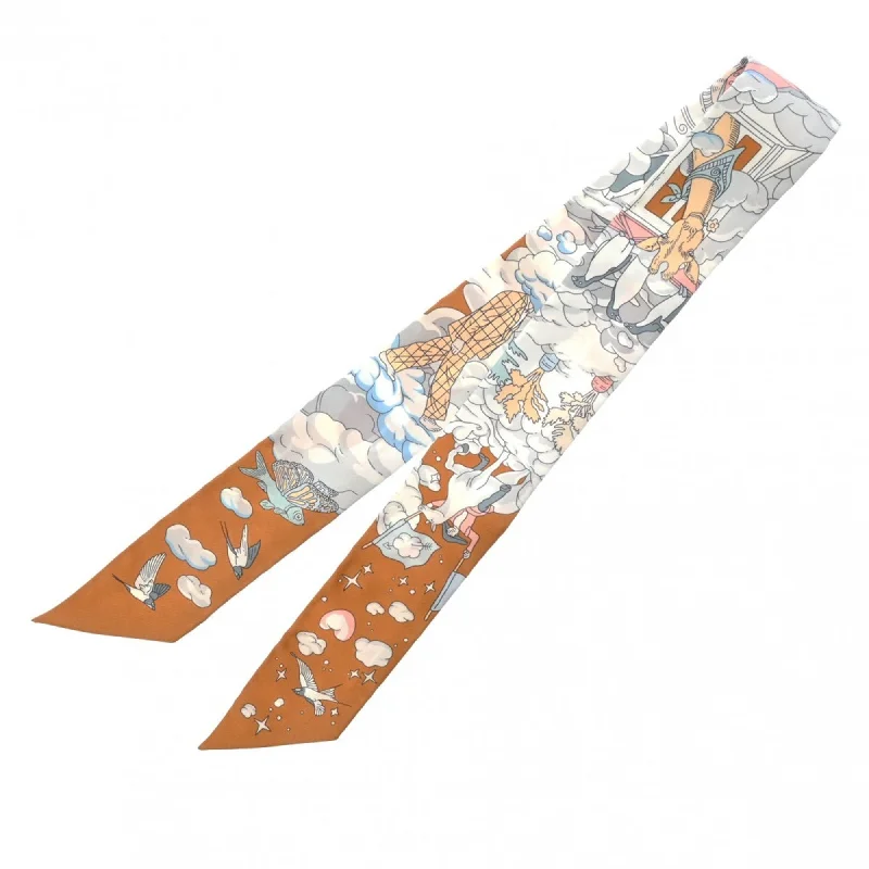 Hermes Twilly Silk Scarf (Pre-Owned)