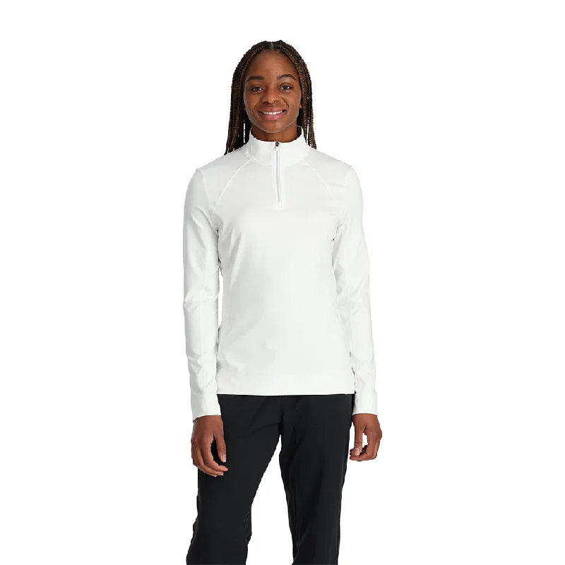 Womens Savona Half Zip - White