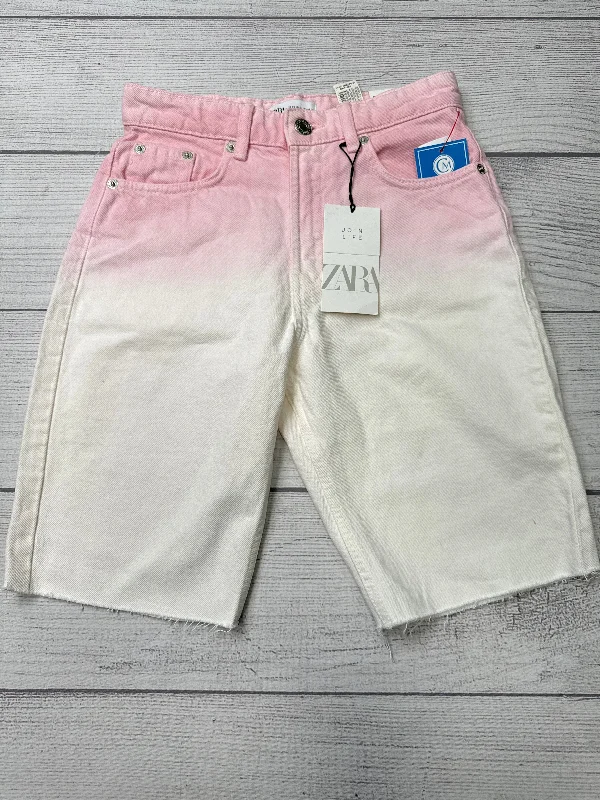 Shorts By Zara In Pink, Size: 4