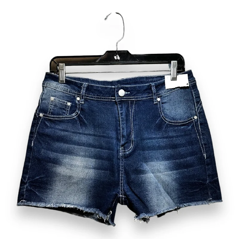 Shorts By Cmf In Blue Denim, Size: Xl