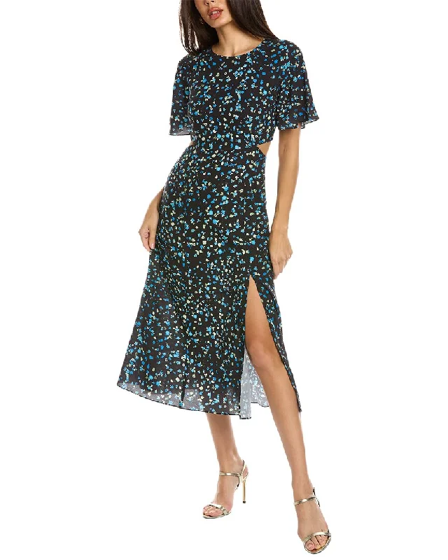 French Connection Shea Ferna Verona Midi Dress