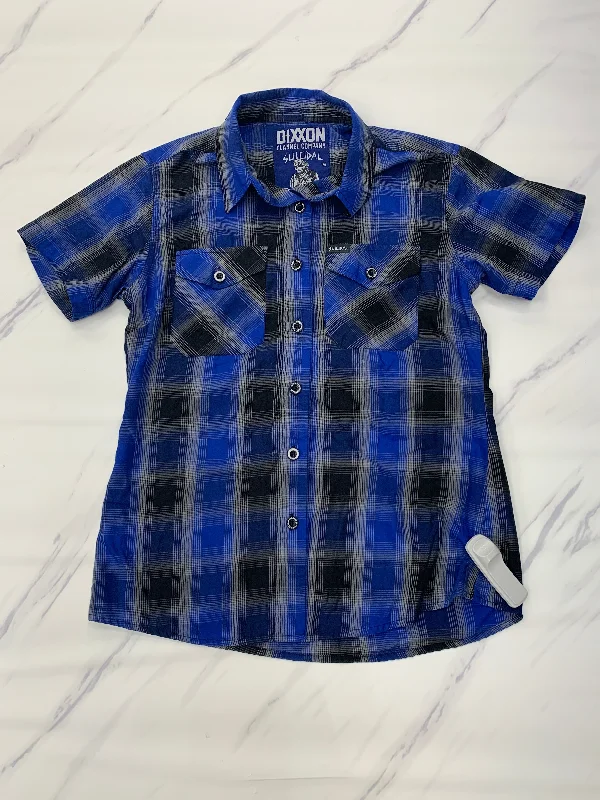 Blue Top Short Sleeve Cma, Size M