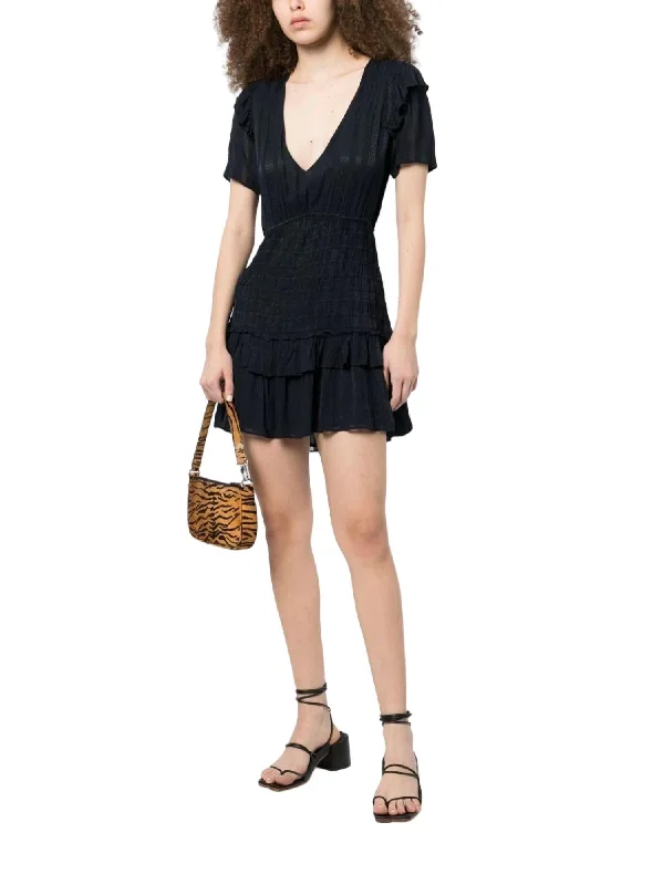 Rena Mini Dress In Midnight