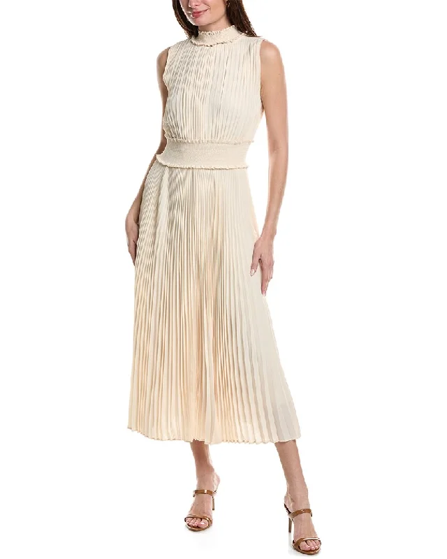 Nanette Nanette Lepore Crepe Chiffon Maxi Dress