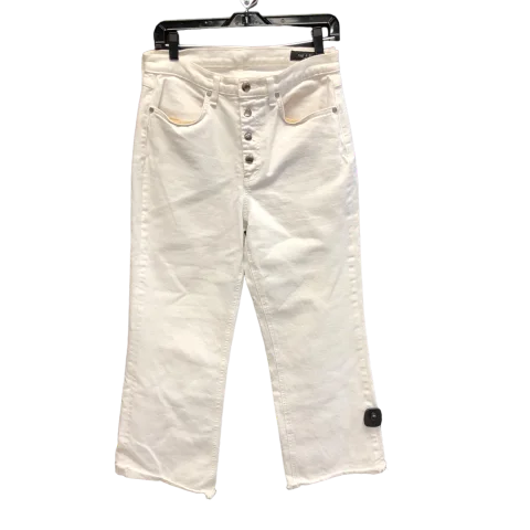 Jeans Designer By Rag & Bones Jeans In White, Size: 29