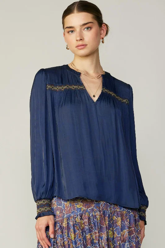 Santa Fe Embroidered Blouse