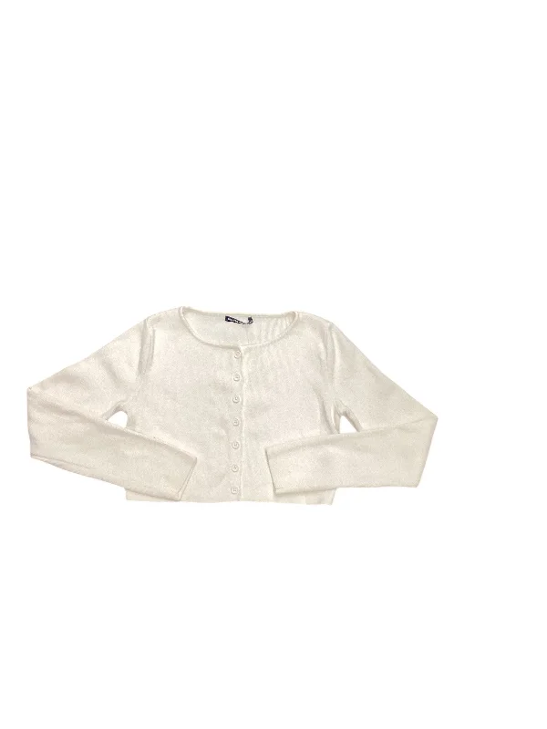 Top Long Sleeve By Brandy Melville In Cream, Size: S