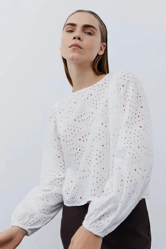 Sofie Schnoor - White Lace Shirt