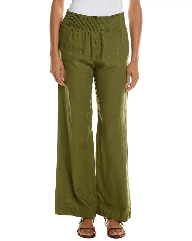 LUXE ALWAYS Linen-Blend Pant