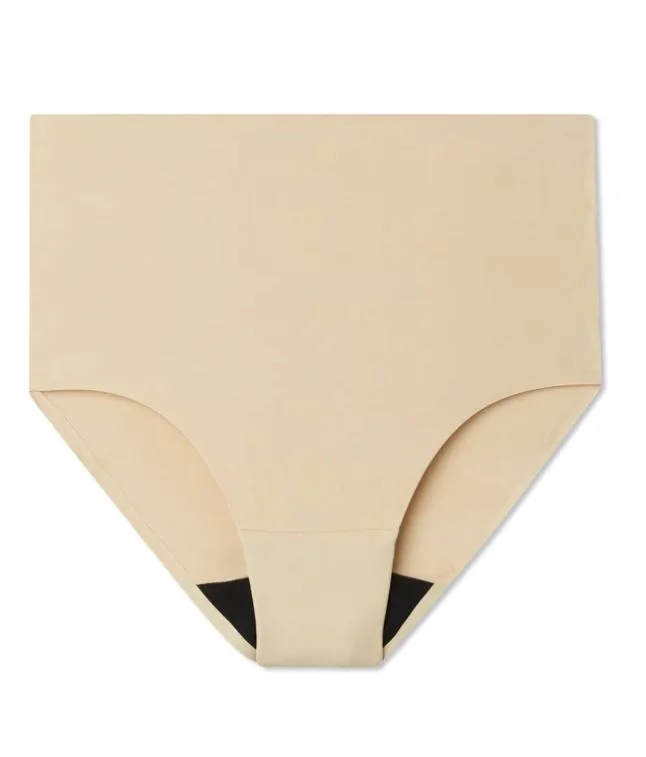 Period Underwear New Traditional Hi-Waist Cream